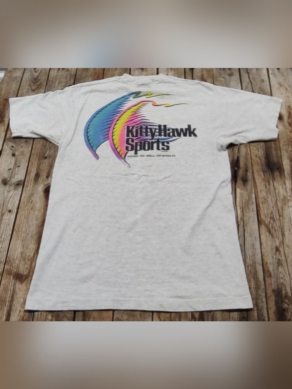 vintage 90's Kitty Hawk Sports T-Shirt made in USA men's Size Large